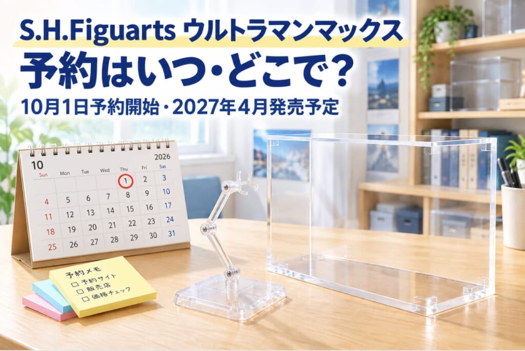 S.H.Figuarts ウルトラマンマックス予約はいつから・どこで？10月1日開始前に知りたい価格・発売日と一緒にそろえたいもの