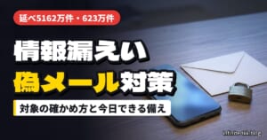 ジョーシン・ユミルリンクの情報漏えい｜自分は対象？偽メール・偽SMSの対策